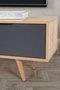 Hanah Home Venüs 3341 Soporte para TV Roble Zafiro y Antracita